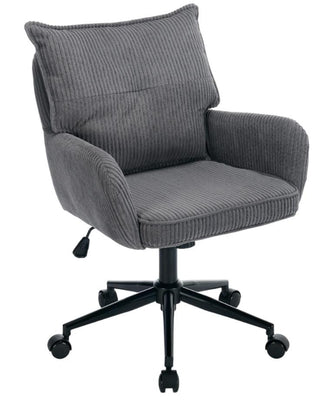 Gorilla Office - Ribbed Corduroy Office Chair - Grey