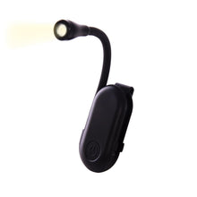 Load image into Gallery viewer, ISGift: Rechargeable Clip-On Book Light - Black - IS Gift