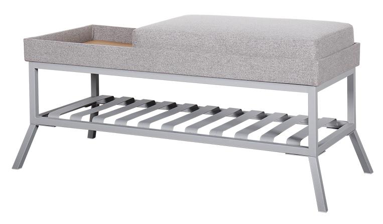 Fraser Country Shoe & Bench Storage Rack - Grey