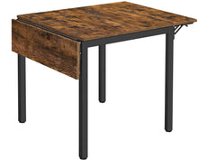 Load image into Gallery viewer, Vasagle : Folding Dining Table - Rustic Brown