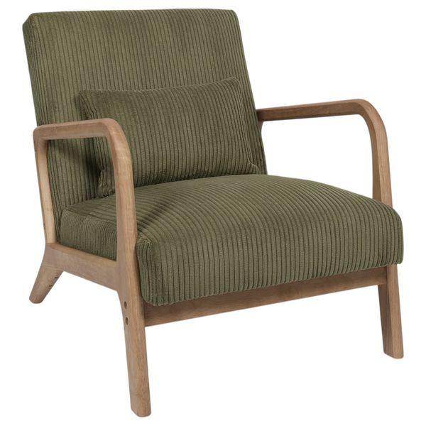 Fraser Country Cotele Scott Armchair Green