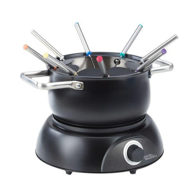 Davis & Waddell: Electric Fondue Set - Matte Black