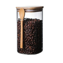 Load image into Gallery viewer, Glass Jar with Wooden Spoon (2000ml)