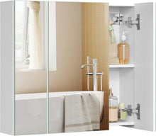 Load image into Gallery viewer, VASAGLE Bathroom Wall Cabinet with Mirror