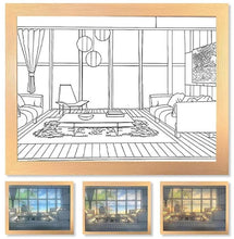 Load image into Gallery viewer, LUMIRO LED Illuminated Painting Light - Seaside