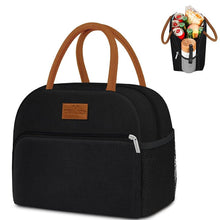 Load image into Gallery viewer, Lunch Box Bag - Black