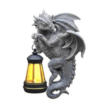 Load image into Gallery viewer, GREENYHAVEN Outdoor Dragon Solar Lantern