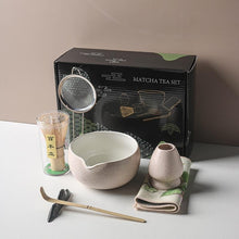 Load image into Gallery viewer, Complete 7-Piece Matcha Gift Set - Beige