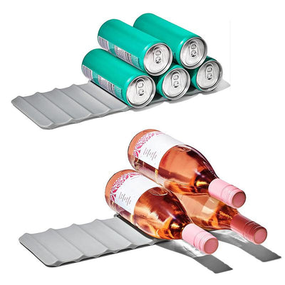 STORFEX 2-Pack Fridge Drink Organizer