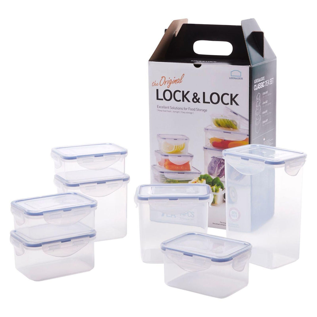 Lock & Lock: Classic 7 Piece Storage Set