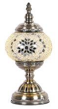 Load image into Gallery viewer, Turkish Mosaic Lamp 28.5cm - Single (White/Style #2)