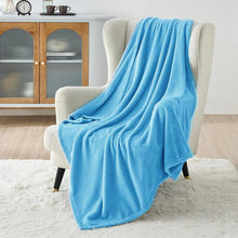 Load image into Gallery viewer, COMFEYA 150x200cm Ultra-Soft Fleece Blanket - Blue