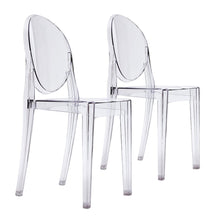 Load image into Gallery viewer, Matt Blatt Set of 2 Philippe Starck Victoria Ghost Chair Replica (Smoke)