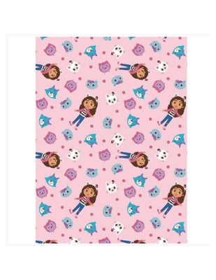 Gabby's Dollhouse Coral Blanket (110x150cm)