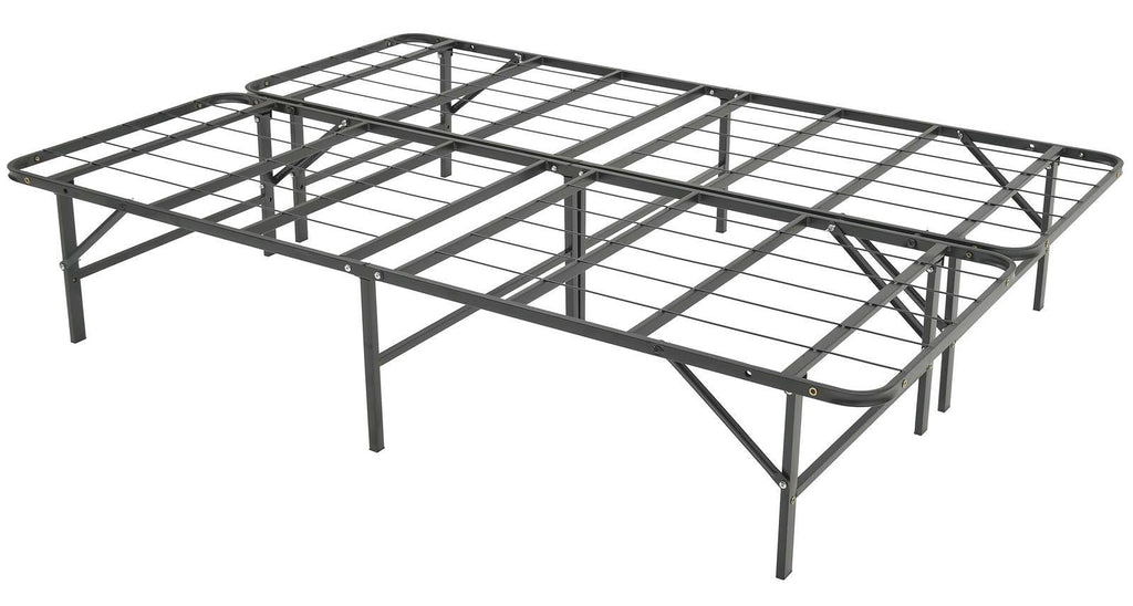 Foldable Metal Bed Frame - Double