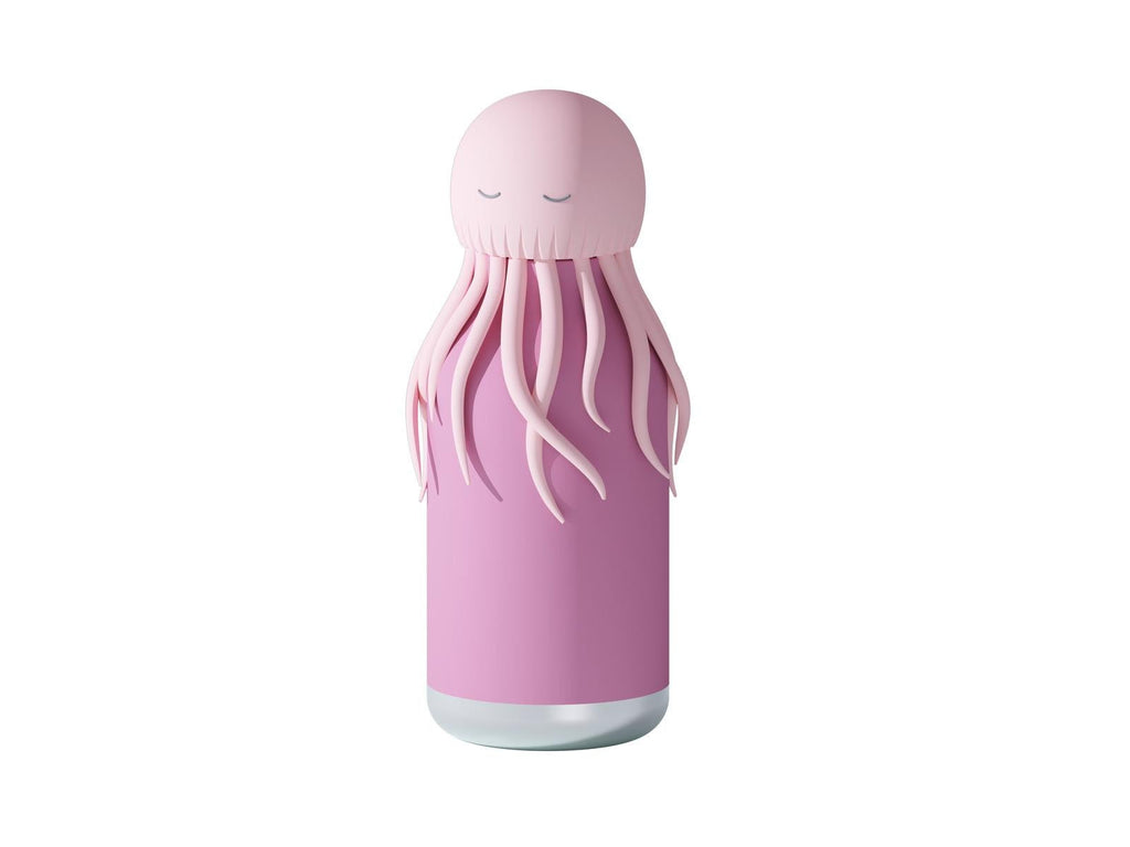 Asobu: Bestie Bottle Jellyfish Double Wall Insulated Bottle - Purple (460ml)