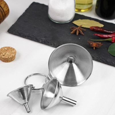 Ape Basics: Stainless Steel 3 Piece Funnel Set