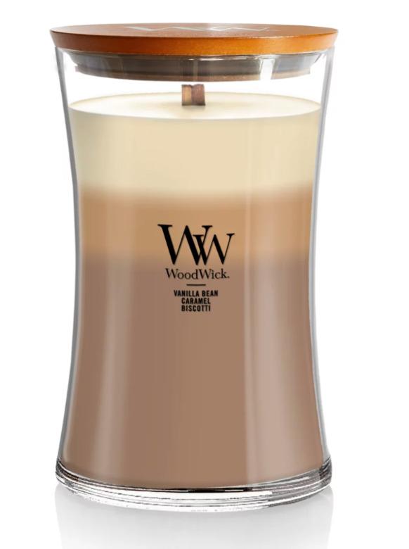 Woodwick: Trilogy Candle - Cafe Sweets (Large)