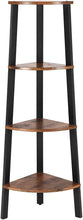 Load image into Gallery viewer, Vasagle Corner Shelf - 4-Tier