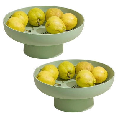 STORFEX Fruit Bowl - Green (Set of 2)