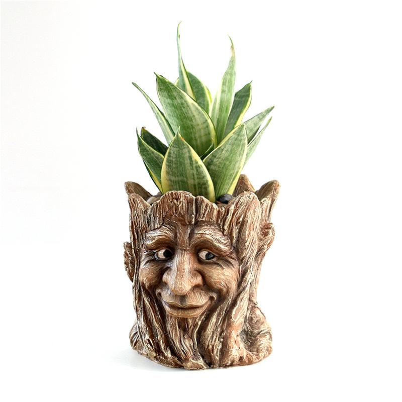 GREENYHAVEN Face Planter Pot
