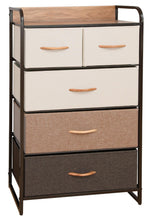 Load image into Gallery viewer, Ovela 5 Drawer Storage Chest - Multi Color