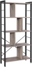 Load image into Gallery viewer, Vasagle : 4 Tiers Home Office Book Shelf - Greige and Black