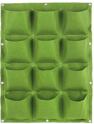 Wall Hanging Planting Bags (12 Pockets)