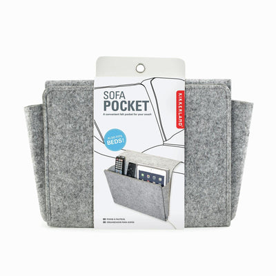 Kikkerland: Sofa Pocket - Grey