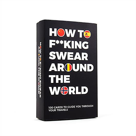 Gift Republic: How to Swear Around The World Cards