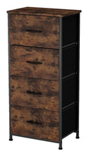 Load image into Gallery viewer, Fraser Country 4 Drawer Storage Chest - Rustic Walnut