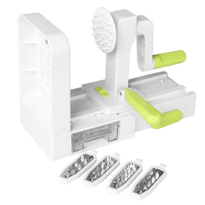 Ozzycook Portable Folding Hand Vegetable Spiralizer