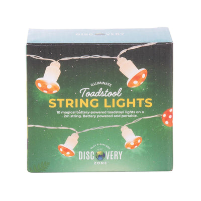 Discovery Zone: Illuminate String Lights - Toadstools (2.1m)