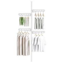 Load image into Gallery viewer, STORFEX 4-Tier Standing Clothes Drying Rack - White