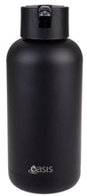 Load image into Gallery viewer, Oasis: Stainless Steel Ceramic MODA Triple Wall Insulated Drink Bottle - Black (1.5L)