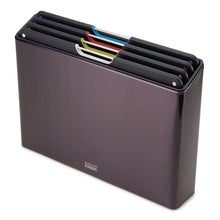 Load image into Gallery viewer, Joseph Joseph: Folio Steel 4 Piece Chopping Board Set - Carbon Black