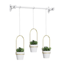 Load image into Gallery viewer, GREENYHAVEN Hanging Planter Set - White