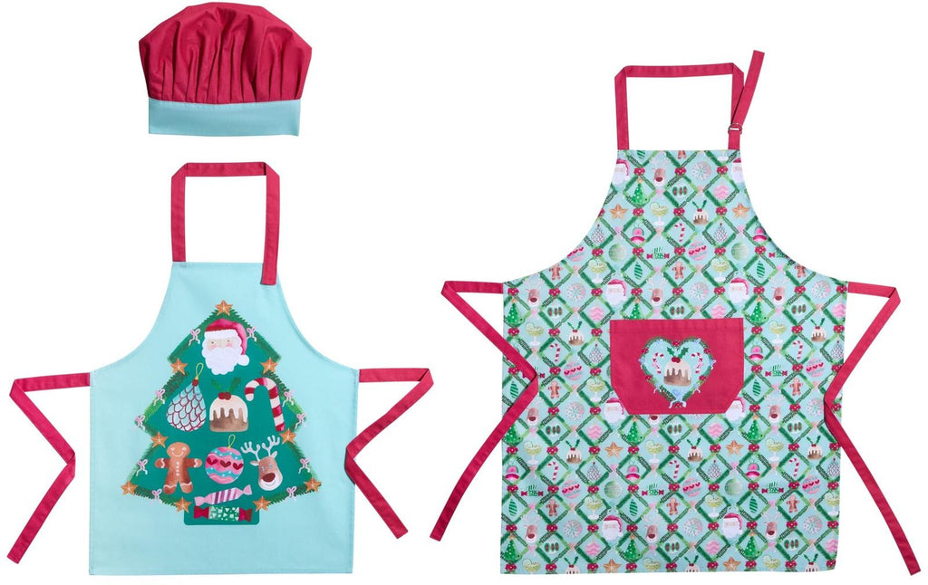 Maxwell & Williams: Tis The Season Santa & Me Apron Set (Set of 2)