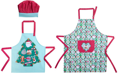 Maxwell & Williams: Tis The Season Santa & Me Apron Set (Set of 2)