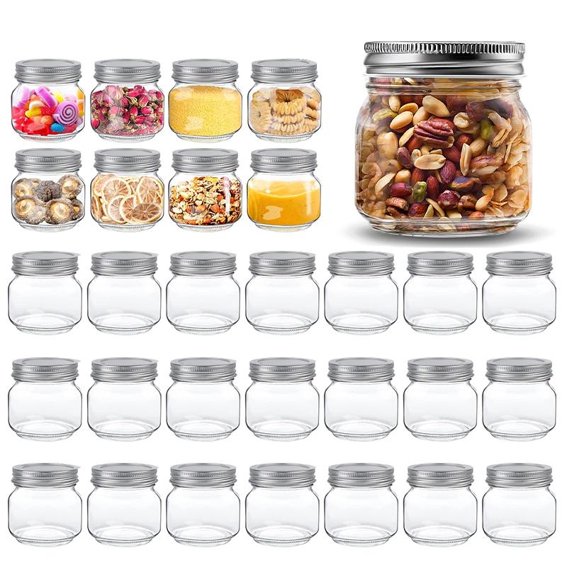 STORFEX Mason Jars 250ml - 30-Pack