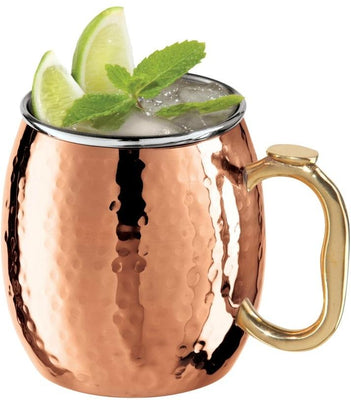 Bartender: Moscow Mule Hammered Copper Plated (530ml) - D.Line