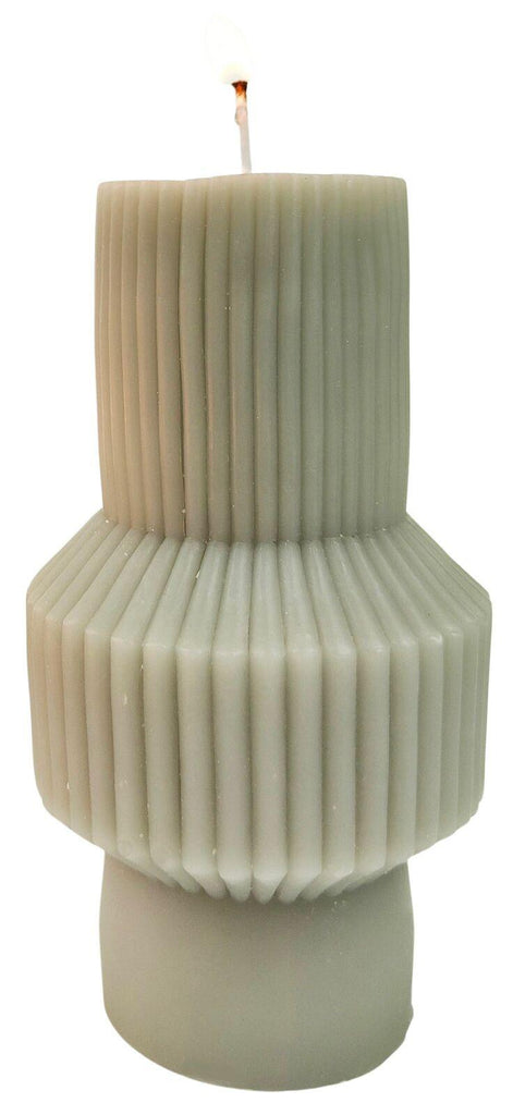 Urban Products: Ripple Abstract Vanilla Candle - Smoke