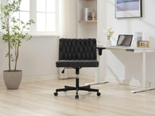 Load image into Gallery viewer, Gorilla Office: Boucle Knot Back Chair Black