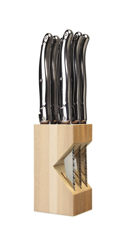 Andre Verdier Laguiole Debutant Steak Knife Set - Stainless Steel