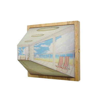 3D Optical Illusion Visual LED Night Light - Beach