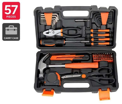 57 Piece Portable Household Tool Kit - Essentials For You