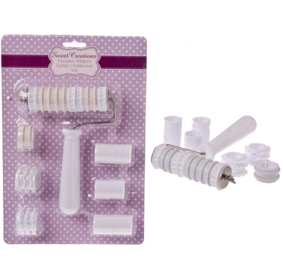 Sweet Creations: Fondant Ribbon Cutter/Embosser - D.Line