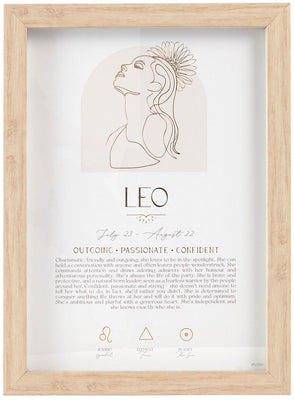 Splosh: Mystique Framed Print - Leo