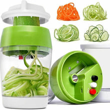 Load image into Gallery viewer, 5-In-1 Handheld Vegetable Slicer - Green