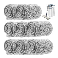 Load image into Gallery viewer, 8-Pack Flat Mop Replacement Microfiber Cloths